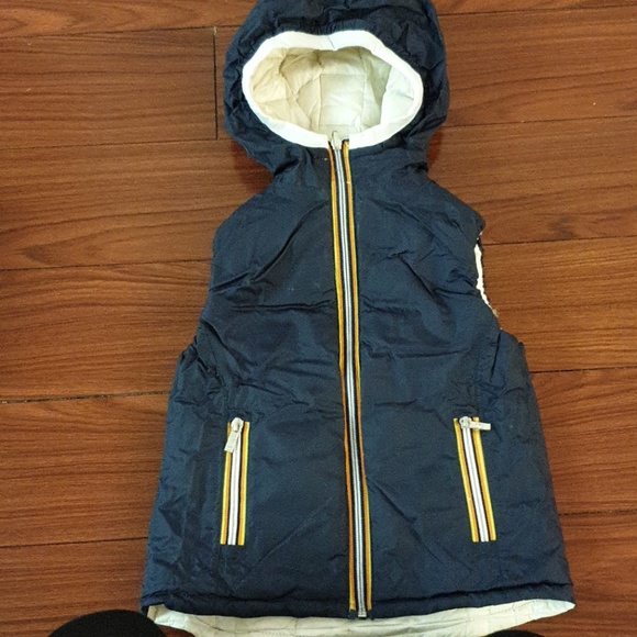 K-way waterproof reversible down puffer vest - Picture 2 of 8